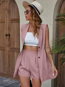 Conjunto blazer con shorts