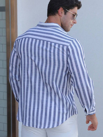 Camisa de manga larga con botones
