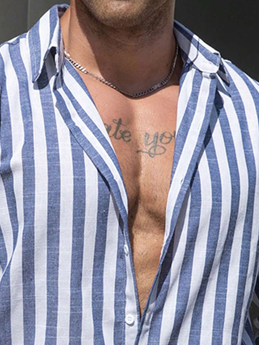 Camisa de manga larga con botones
