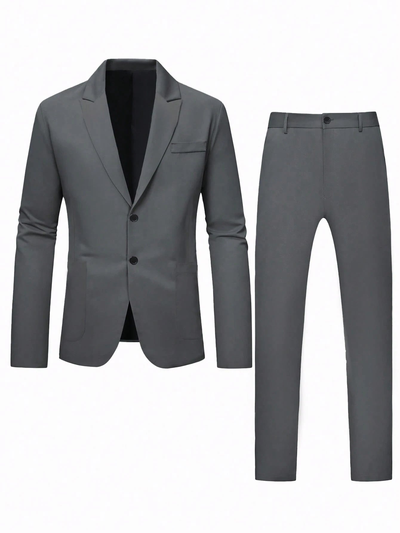 Conjunto de chaqueta y pantalones de traje casual