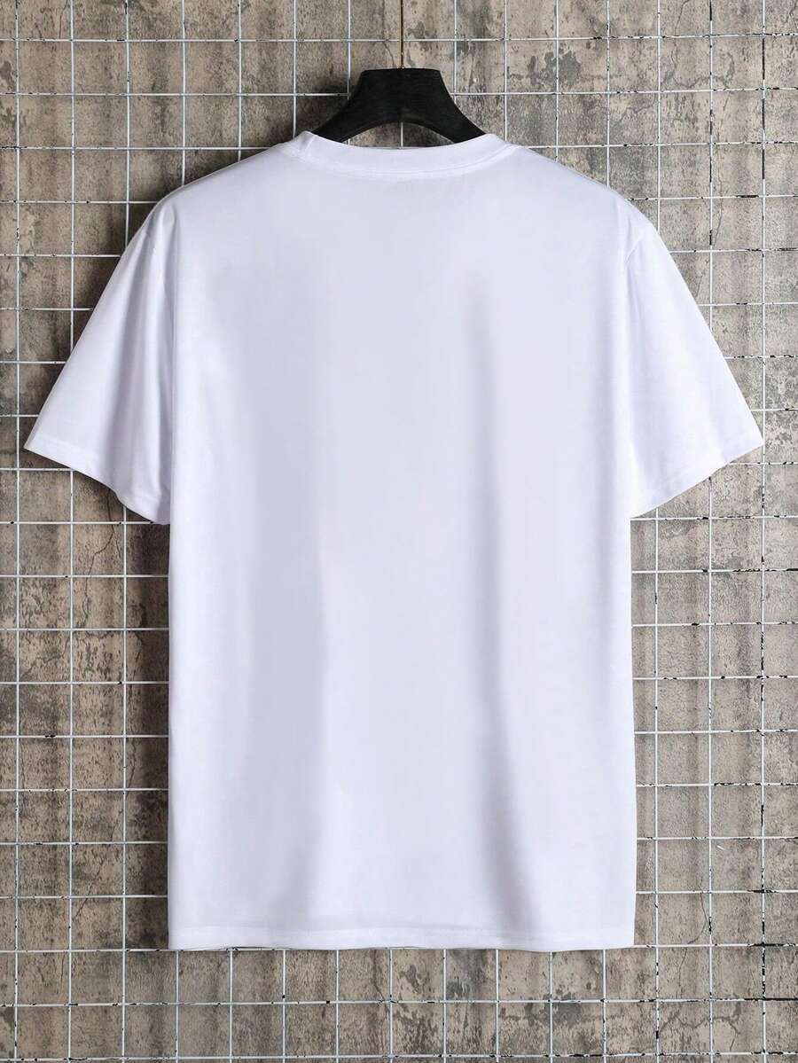 Camiseta básica manga corta para hombre