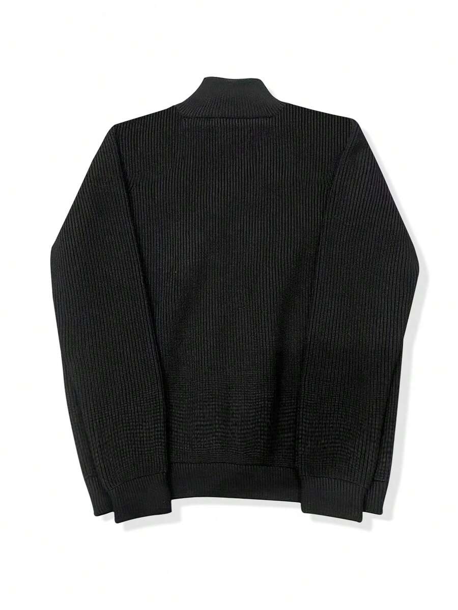 Cárdigan con cremallera para hombre