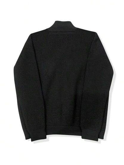 Cárdigan con cremallera para hombre