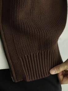 Cárdigan con cremallera para hombre
