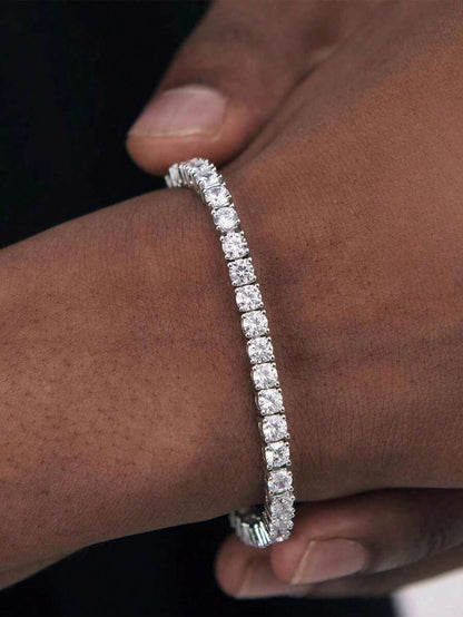 Pulsera de diamantes para hombre