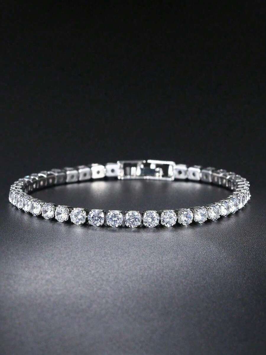 Pulsera de diamantes para hombre