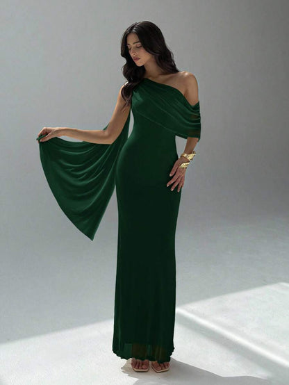 Vestido Elegante Corte Asimétrico