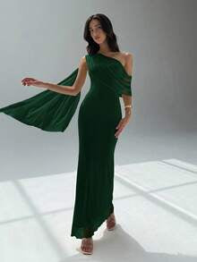 Vestido Elegante Corte Asimétrico
