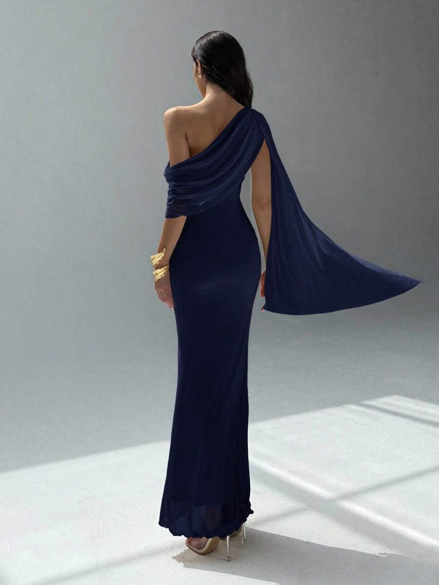 Vestido Elegante Corte Asimétrico