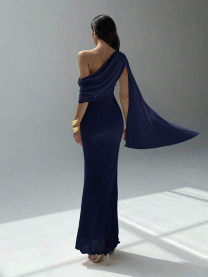 Vestido Elegante Corte Asimétrico