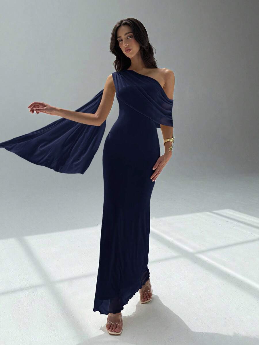 Vestido Elegante Corte Asimétrico