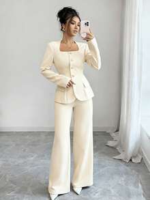 Conjunto de mujer con camisa