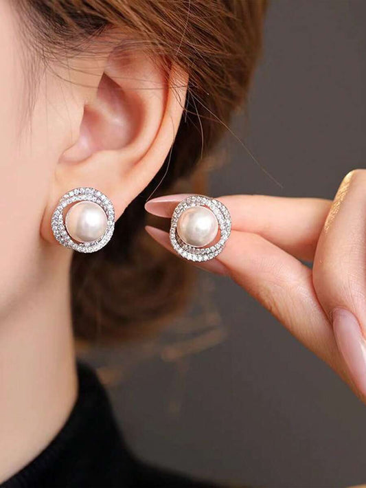 pendientes de perlas