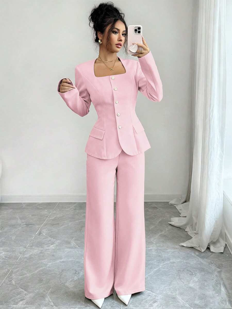 Conjunto de mujer con camisa