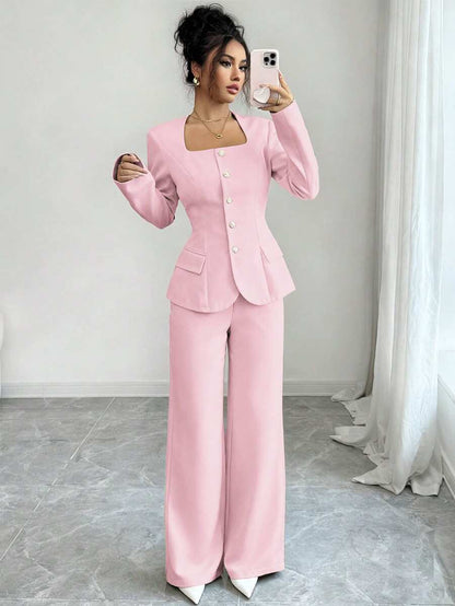Conjunto de mujer con camisa