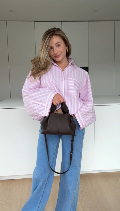 Blusa de gran tamaño
