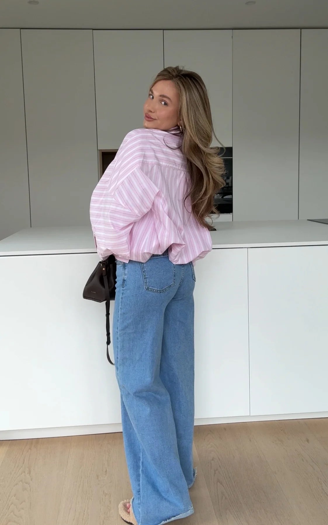 Blusa de gran tamaño